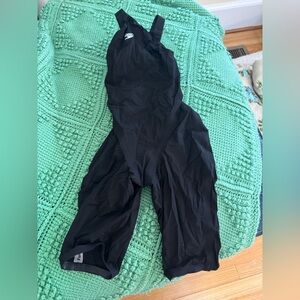 Women’s black Speedo fast skin. Size 26.